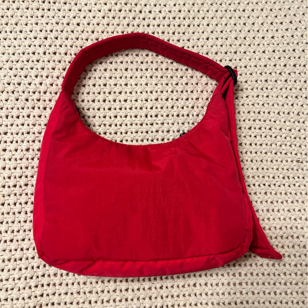 Baggu red shoulder bag nylon